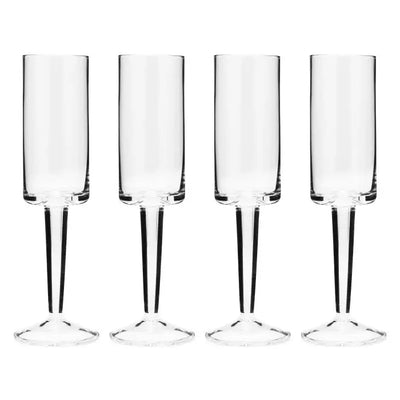 CHAMPAGNE FLUTE SET OF 4 Ascend