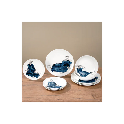 Indigo Girls DINNERWARE 12pc SET